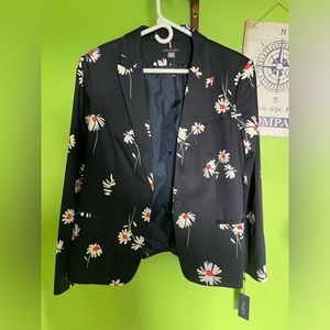 Women flower blazer
